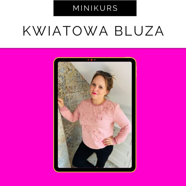 KWIATOWA BLUZA